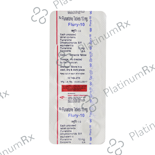Flury 10mg Tablet 10s