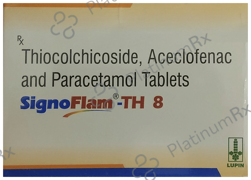 Signoflam TH 100/325/8mg Tablet 10s