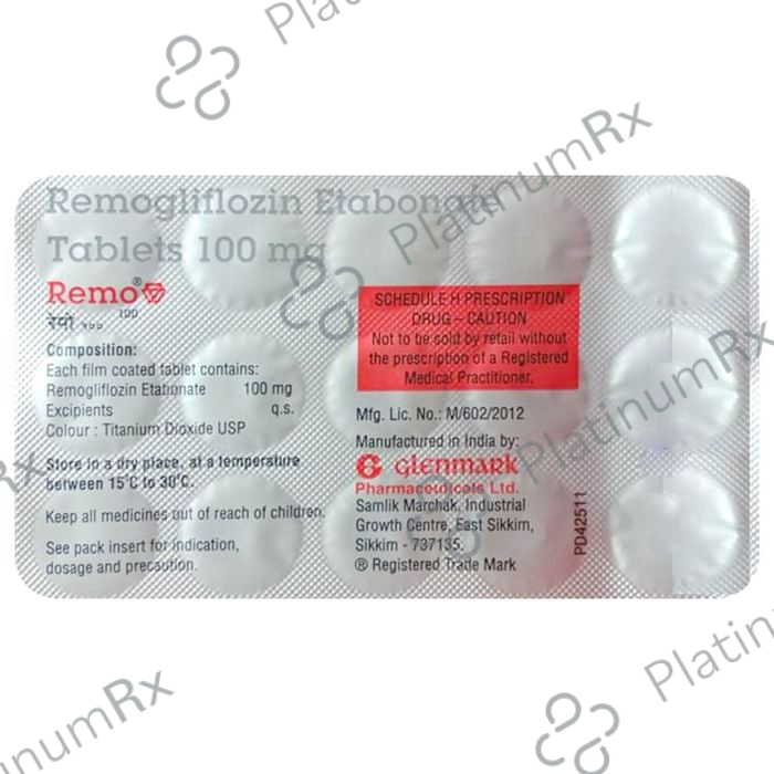 Remo 100mg Tablet 15s