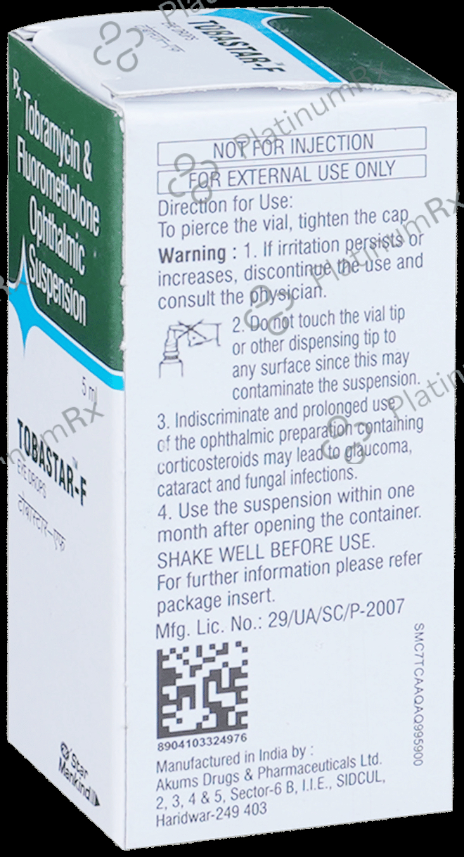 Tobastar F Eye Drop 5ml
