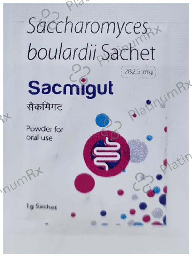 Sacmigut 250mg Sachet 1gm