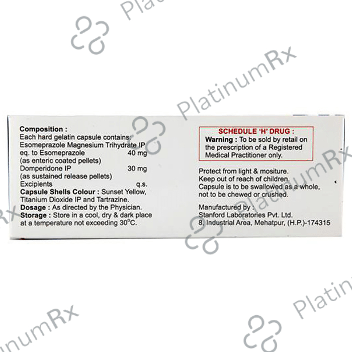 Esogress D 30/40mg Capsule SR 10s