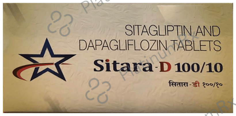 Sitara D 10/100mg Tablet 10s