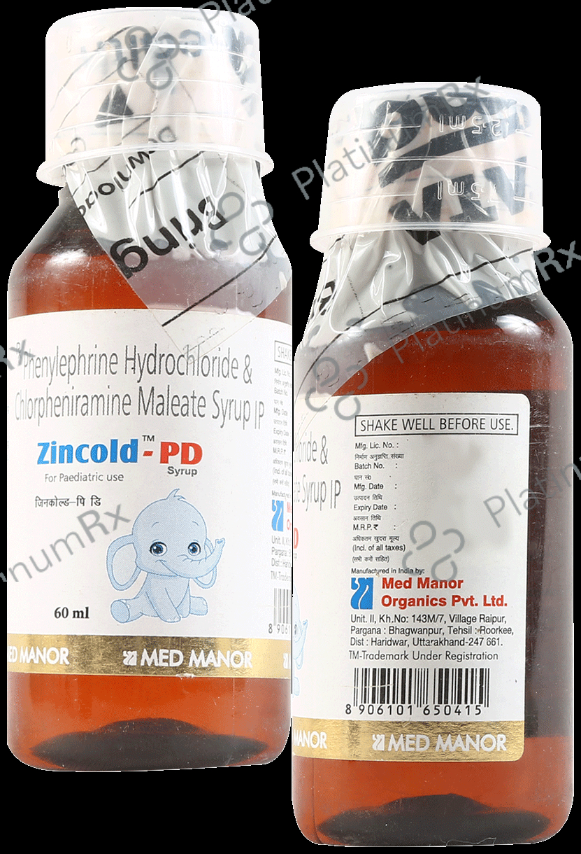 Zincold PD Syrup
