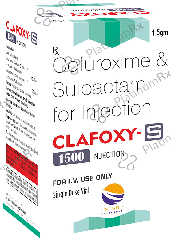 Clafoxy-S 1500 Injection