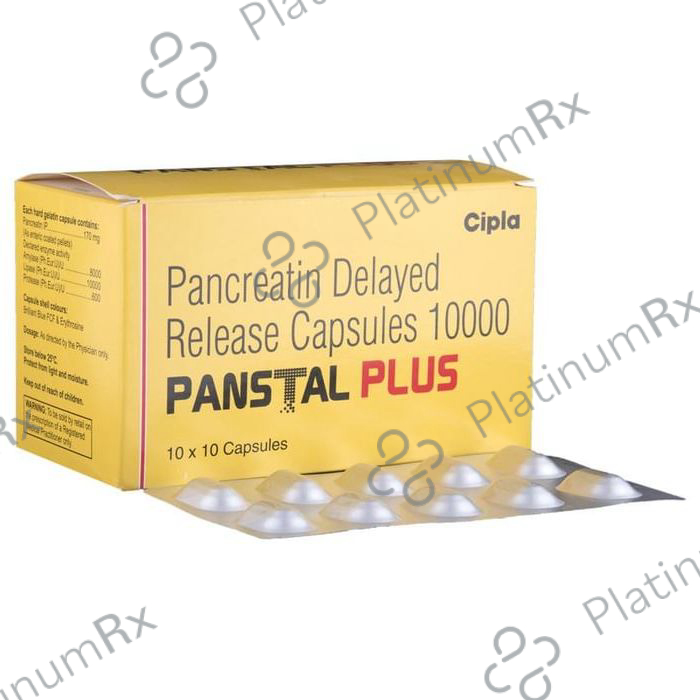 Panstal Plus 10000 Capsule DR
