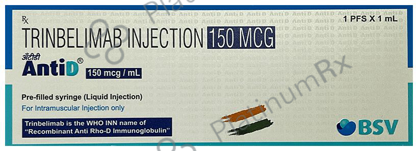 Anti D 150mg PFS Injection 1s