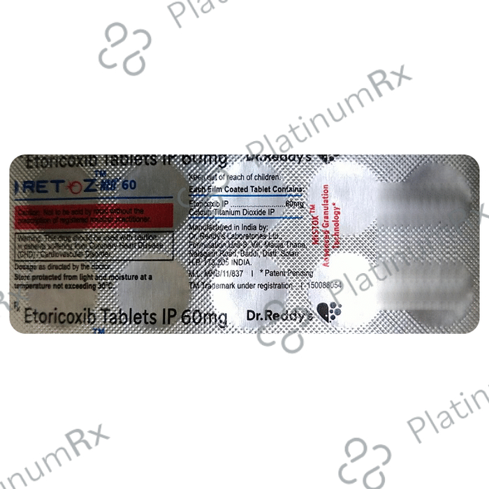 Retoz Neo 60mg Tablet 10s
