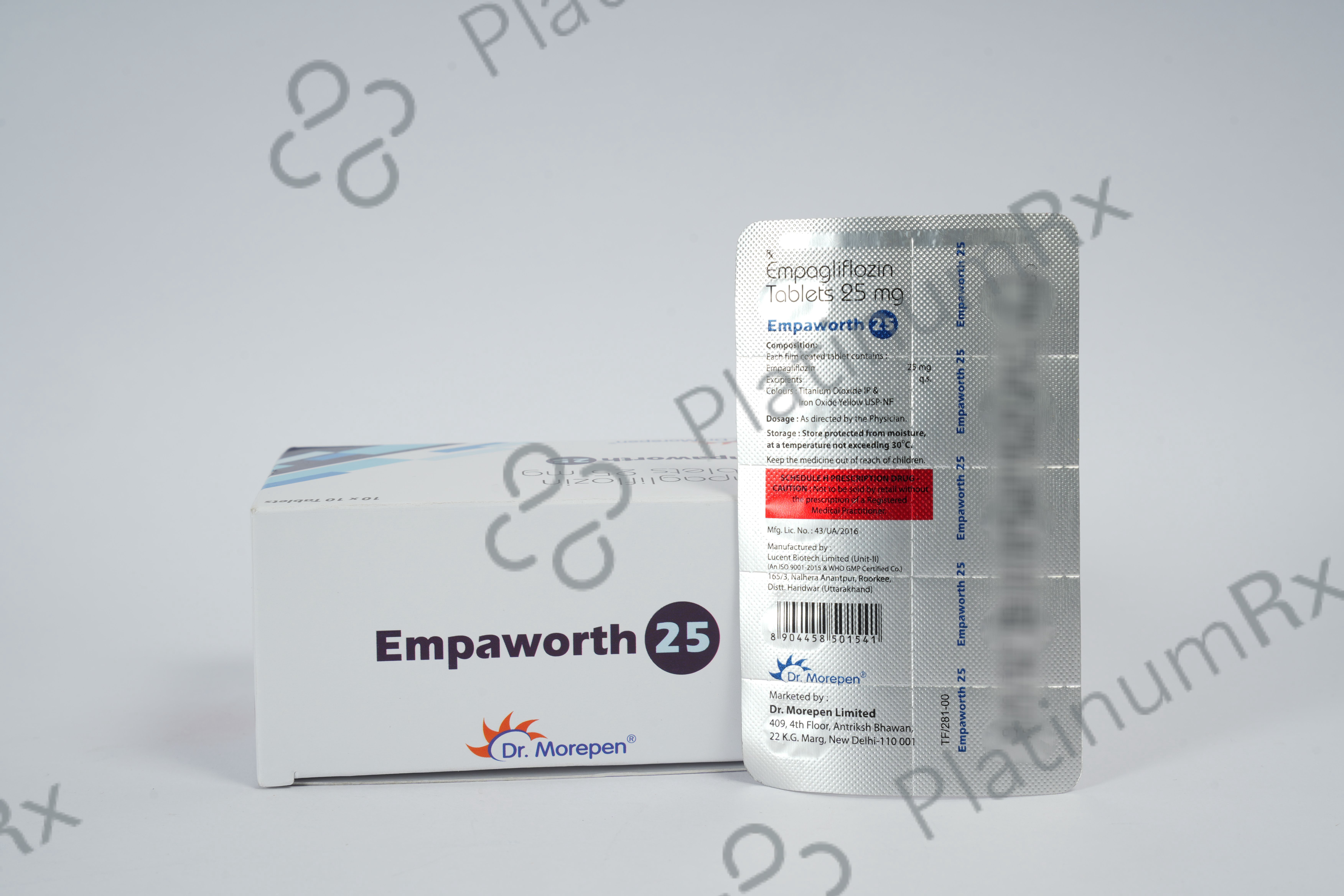 Empaworth 25mg Tablet 10s