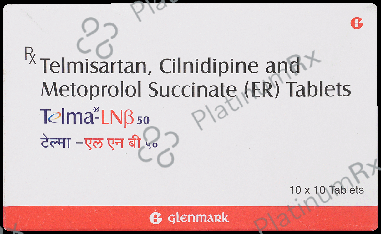 Telma LNB 10/50/40mg Tablet ER 10s