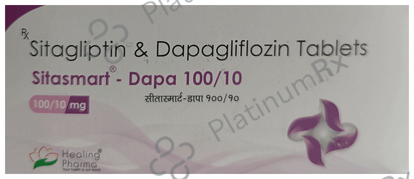 Sitasmart-Dapa 100/10 Tablet