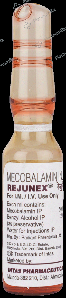 Rejunex 500mcg Injection 1ml