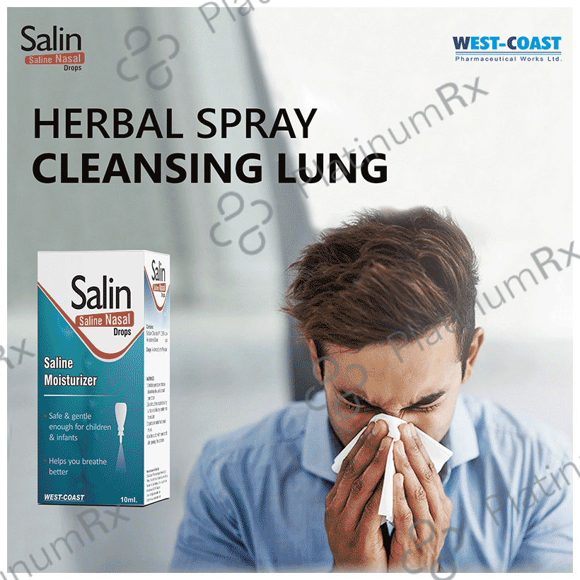 Salin Saline Nasal Drops