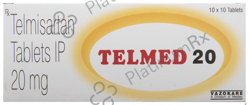 Telmed 20mg Tablet 10s