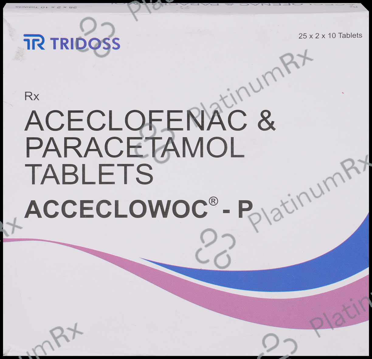 Acceclowoc P 100/325mg Tablet 10s