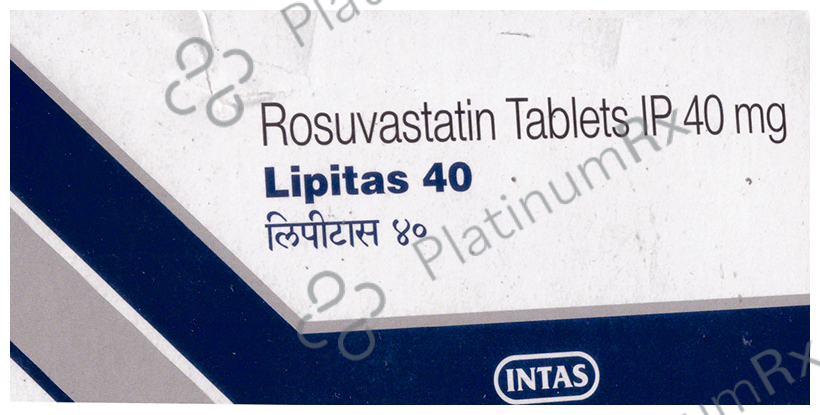 Lipitas 40mg Tablet 10s