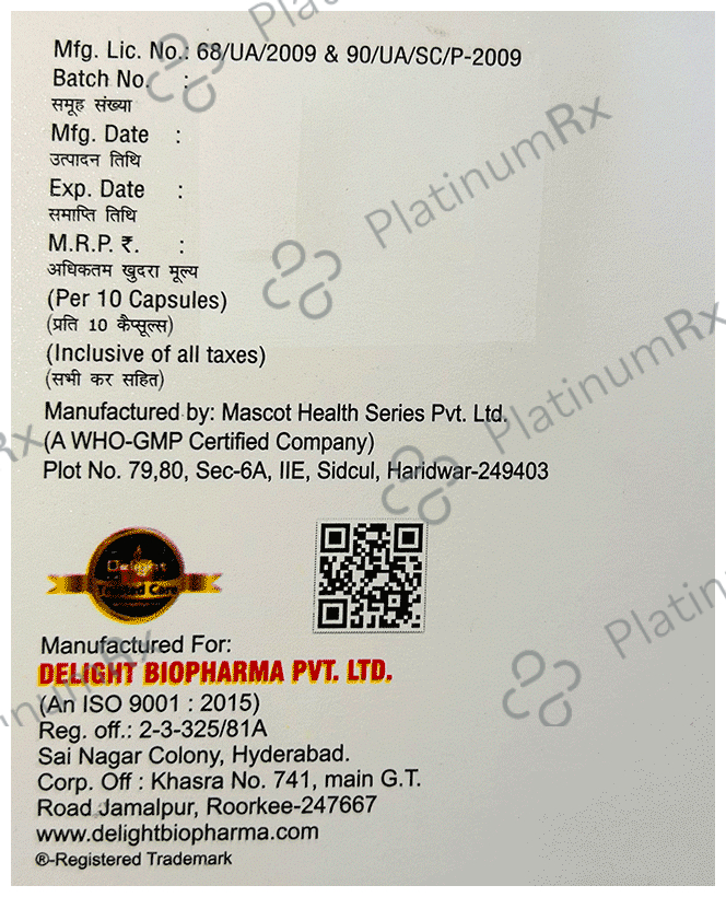 Rosulight-Gold 20 Capsule IR
