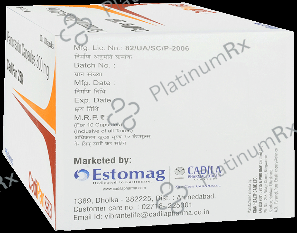 Cadipan 25K Capsule