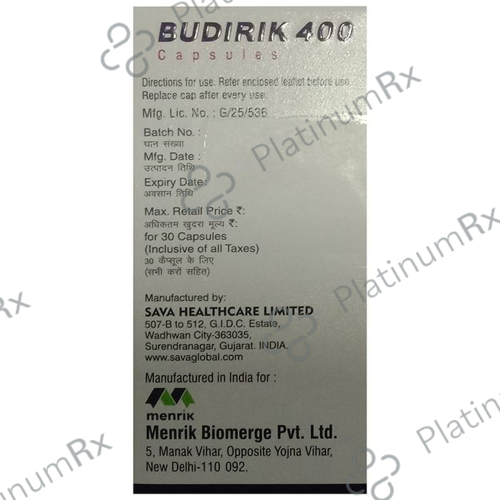 Budirik 400 Capsule