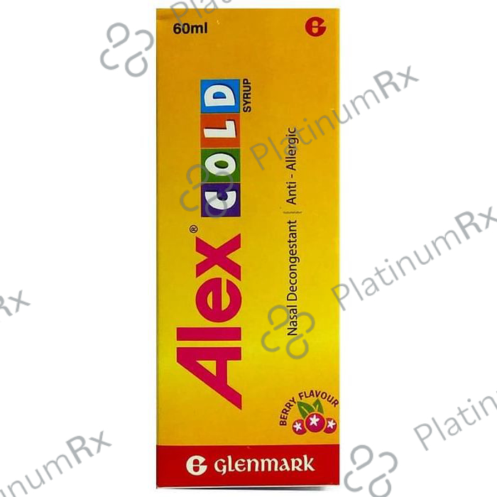 Alex Cold Berry 2/5mg Syrup 60ml