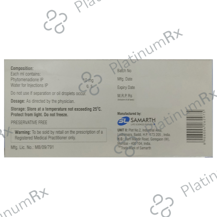 Kenadion 10mg Injection 1ml