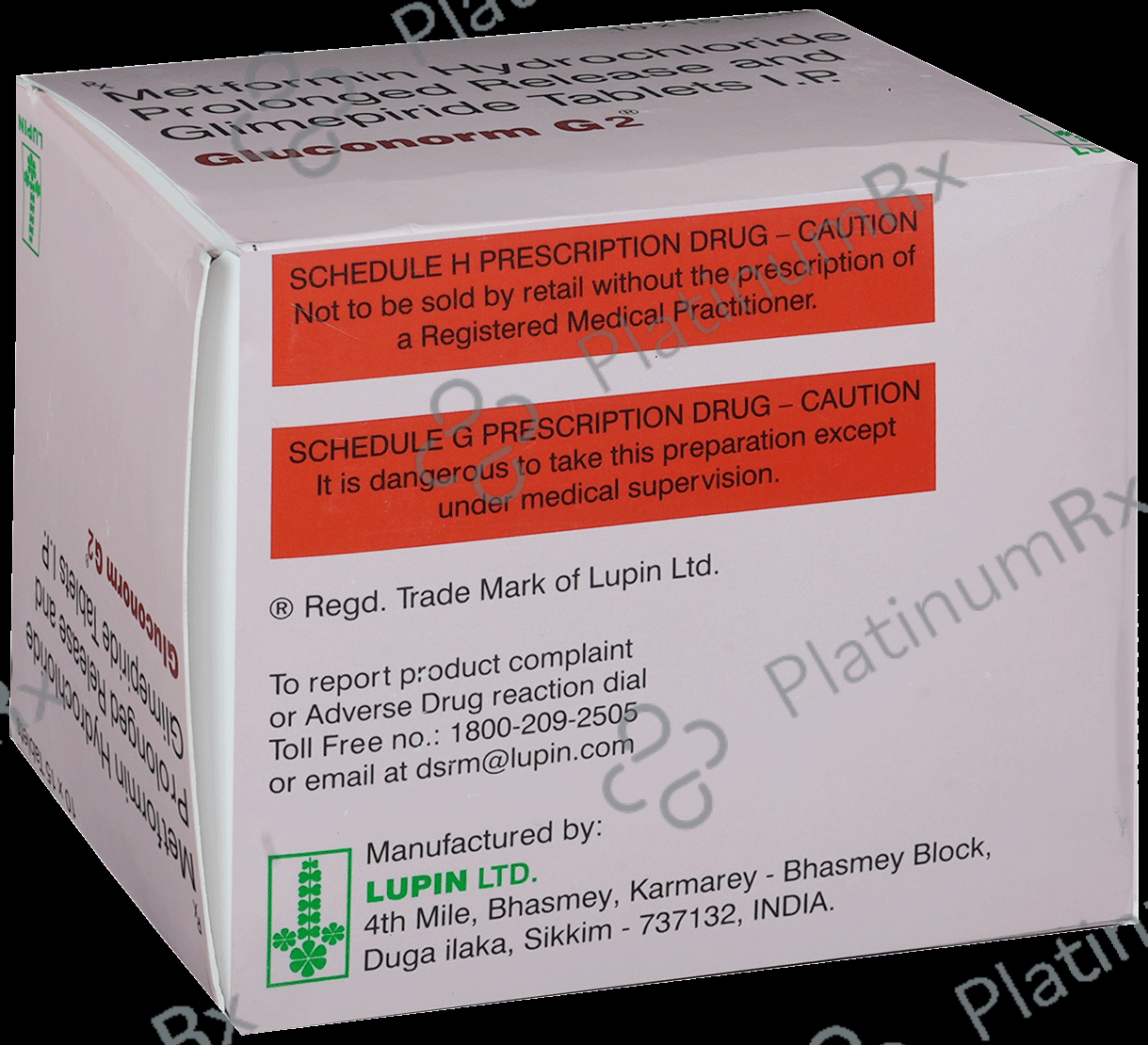Gluconorm G2 2/500mg Tablet PR 15s