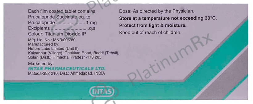 Pruwel 1mg Tablet 10s