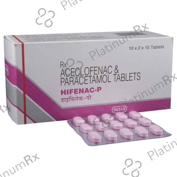 Hifenac P 100/325mg Tablet 15s
