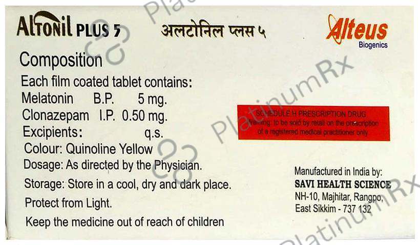 Altonil Plus 5 Tablet 15 Tablet