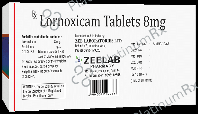 Lorexam 8 Tablet