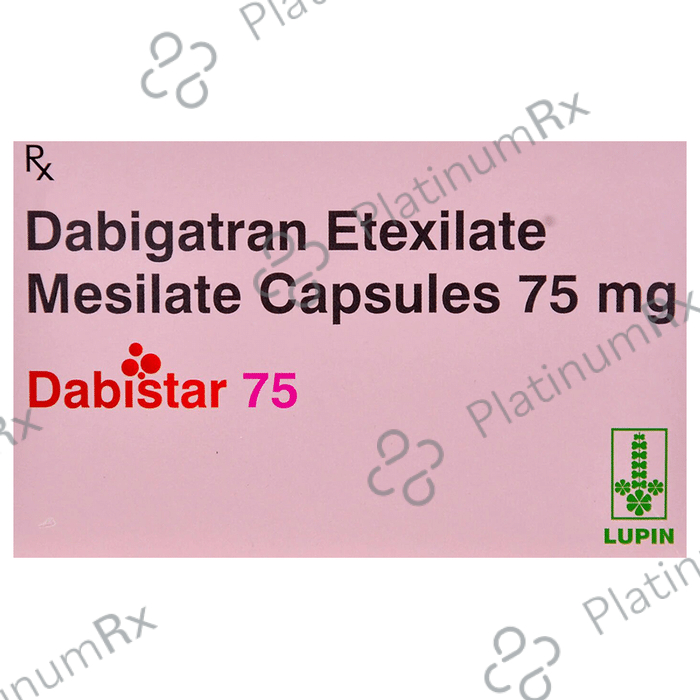 Dabistar 75mg Capsule 10s