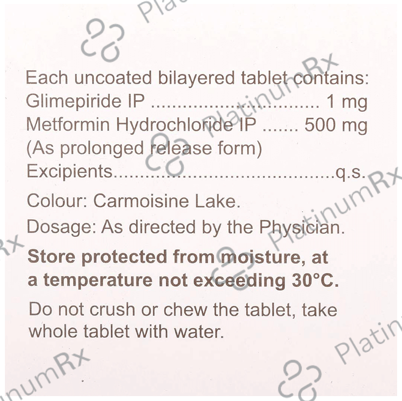 Glucoryl-M 1 Tablet PR