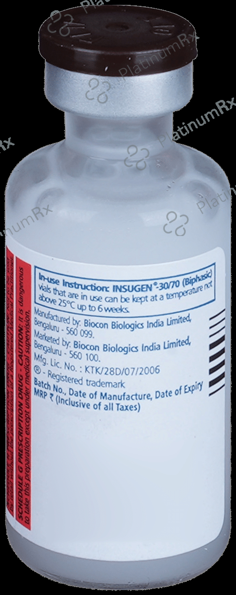 Insugen 30/70 (100 IU/ml) (1*10ml Vial)