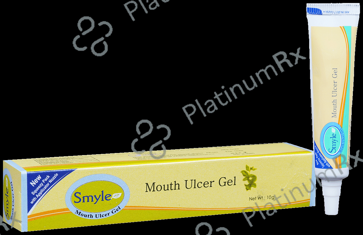 Smyle Mouth Ulcer Gel 10gm