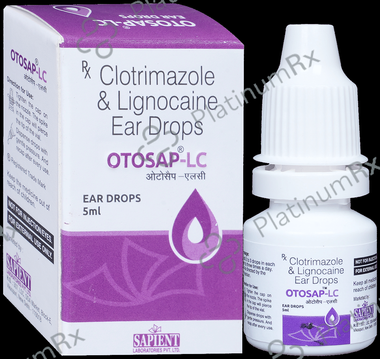 Otosap-LC Ear Drop