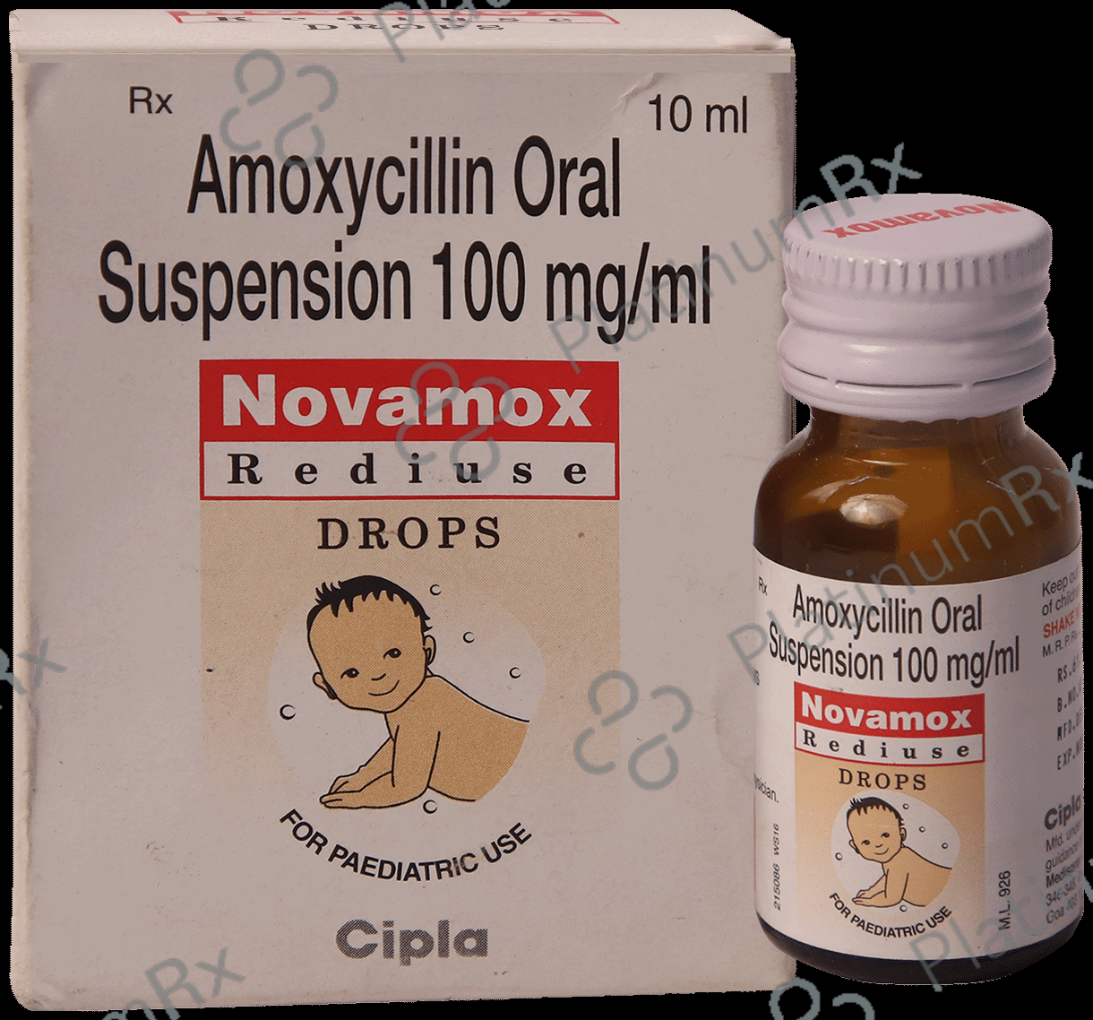 Novamox 100mg Rediuse Drop 10ml