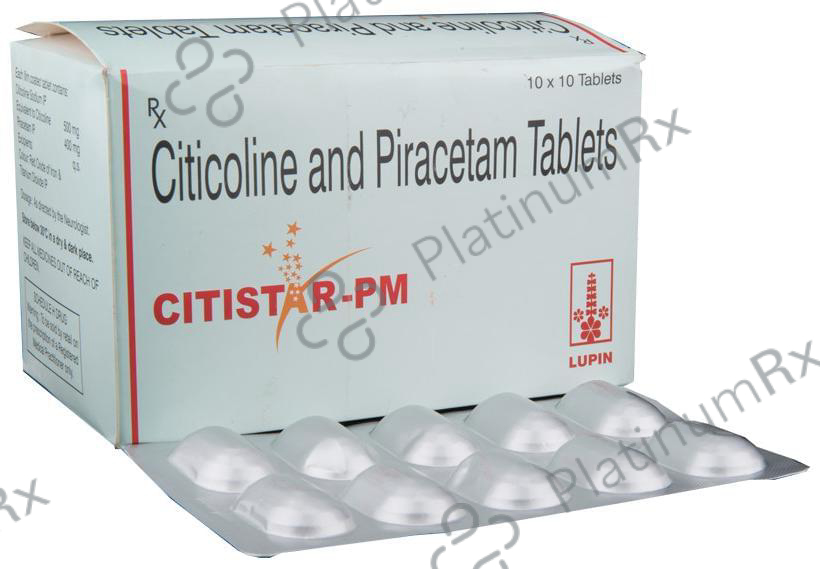 Citistar PM 500/400mg Tablet 10s