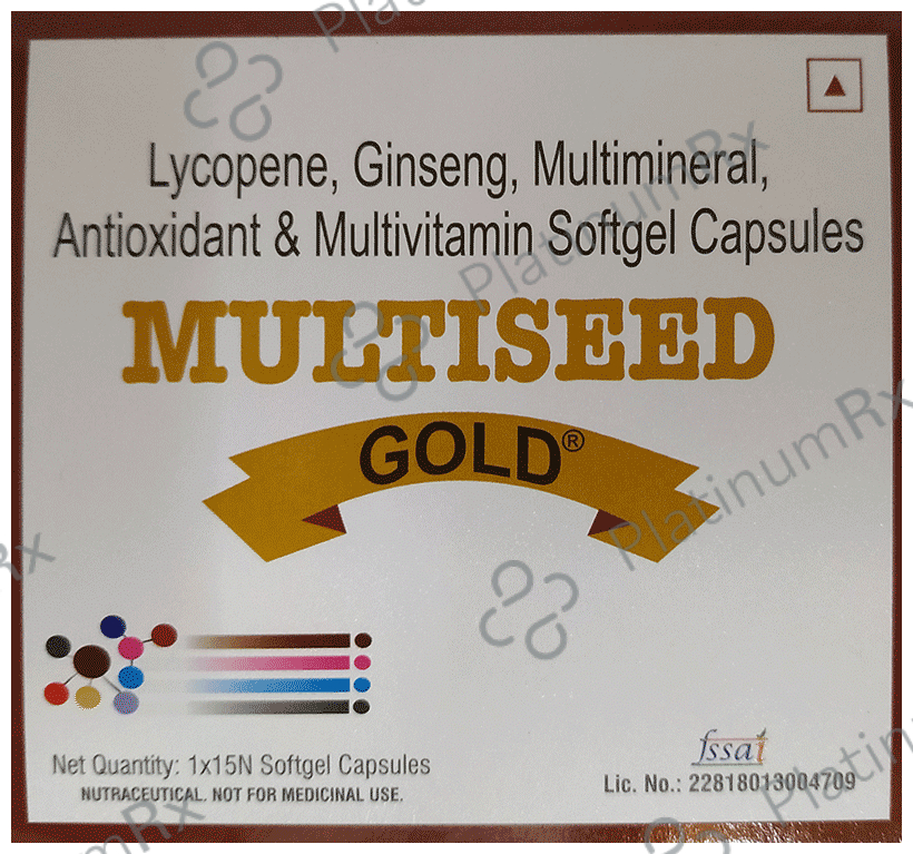 Multiseed-Gold Softgel Capsule