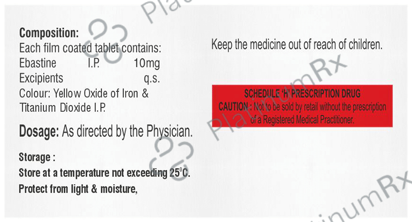 Ebacrip 10 Tablet