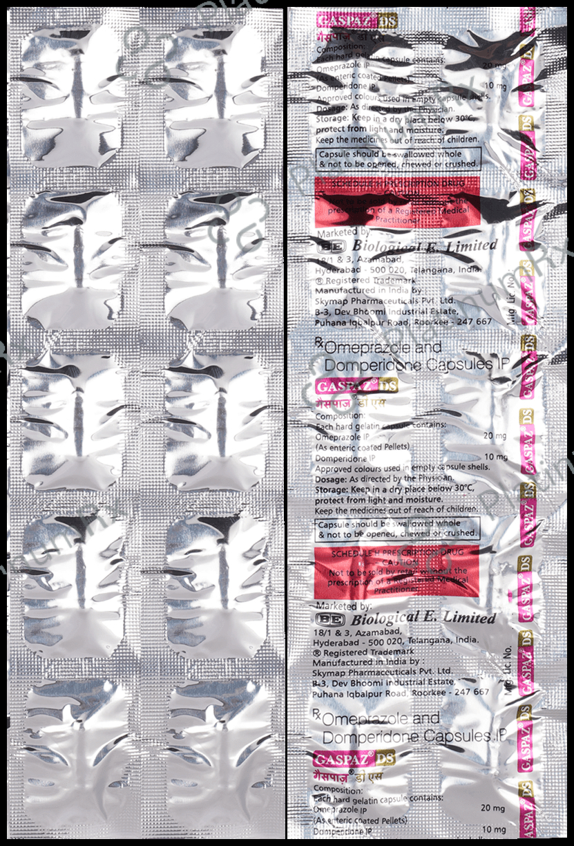 Gaspaz DS Capsule 10 capsules