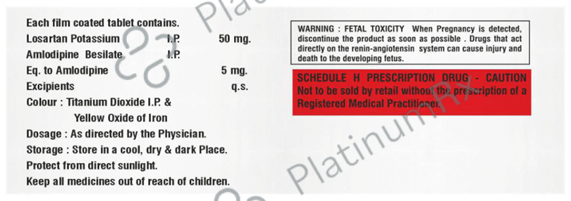 Losarix AM 50mg/5mg Tablet