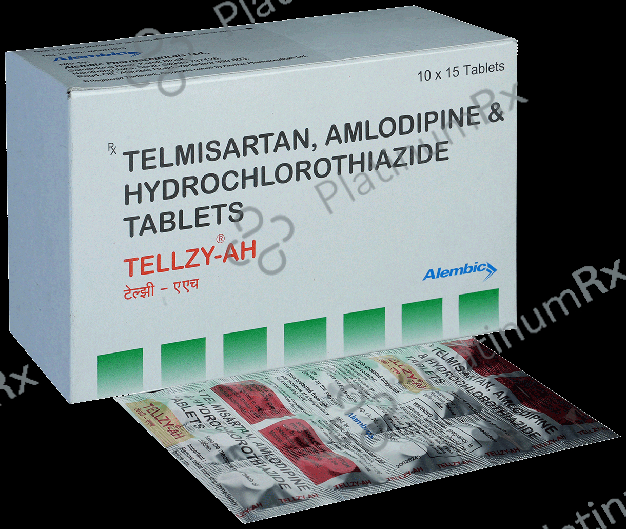 Tellzy AH 5/12.5/40mg Tablet 15s