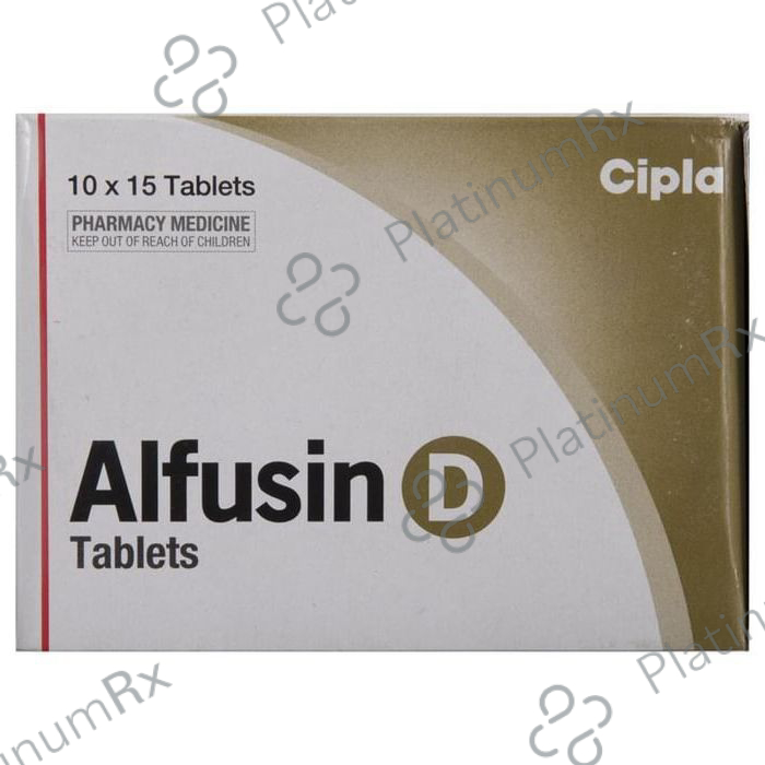 Alfusin D 10/0.5mg Tablet ER 15s
