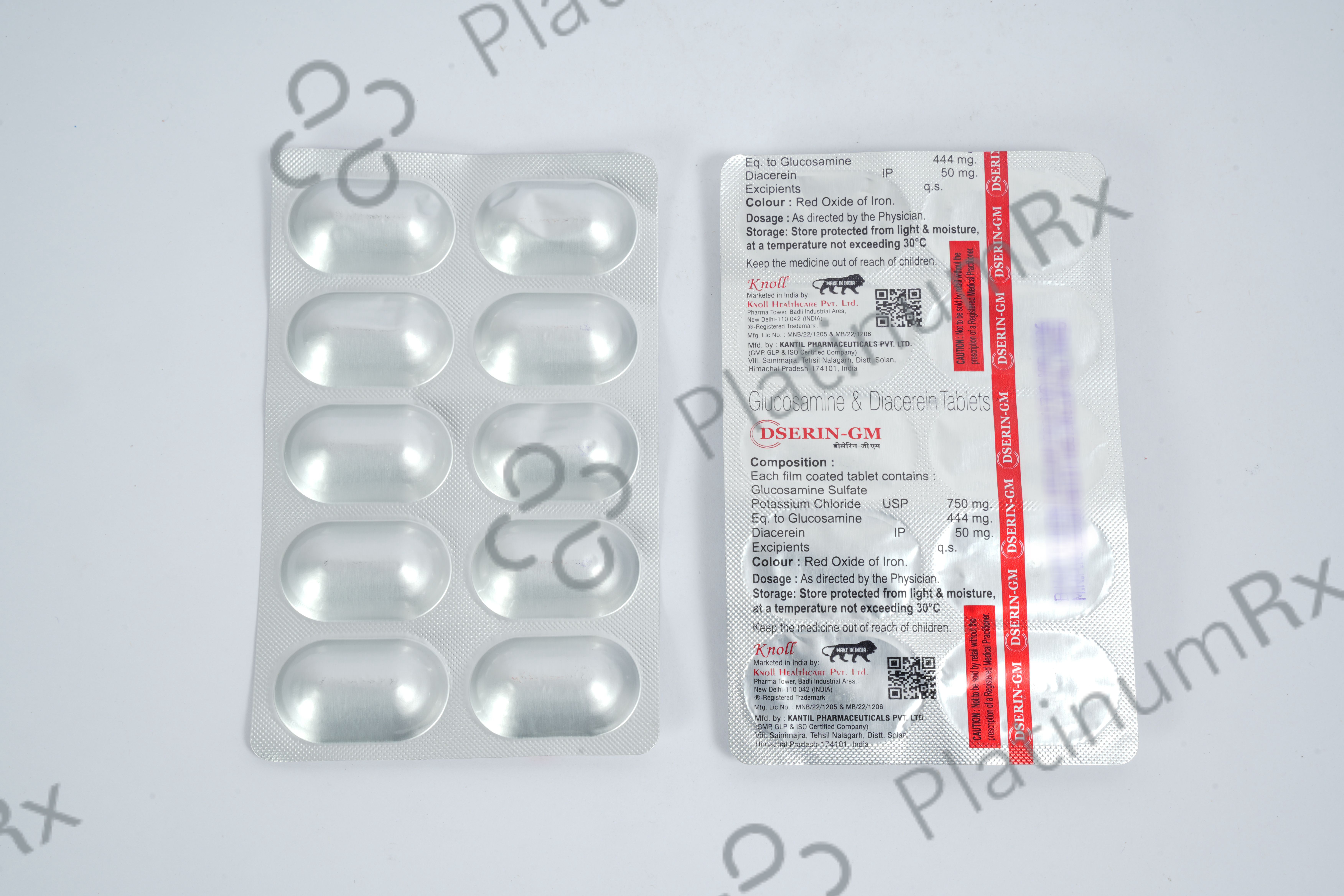 Dserin GM 50/750mg Tablet 10s