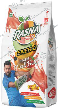 Rasna Insta with Glucose & Minerals - Flavour Instant Mixed Fruit
