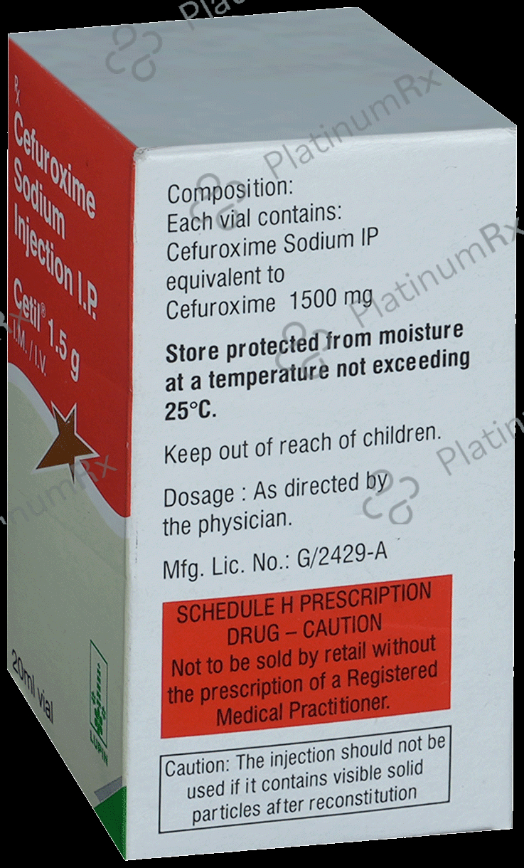 Cetil 1500mg Injection