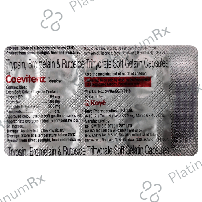 New Coevitenz Capsule 10s
