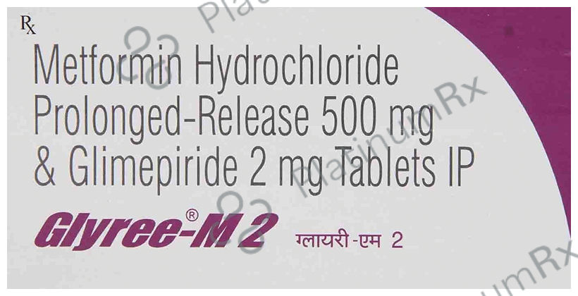 Glyree M 2/500mg Tablet PR 10s