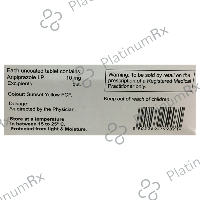 Ariphrenz 10mg Tablet