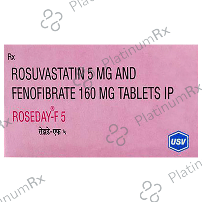Roseday F 5/160mg Tablet 10s